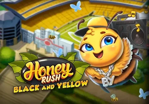 Honey Rush Black and Yellow Slot Demo